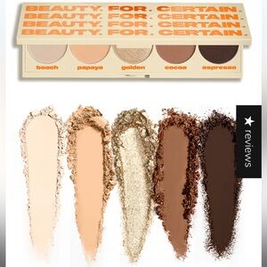 BEAUTY FOR CERTAIN PLAYA TO
PALAZZO EYESHADOW PALETTE